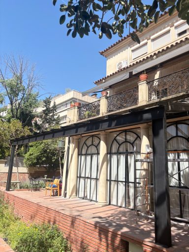 Estructura para cerramiento de cristal 